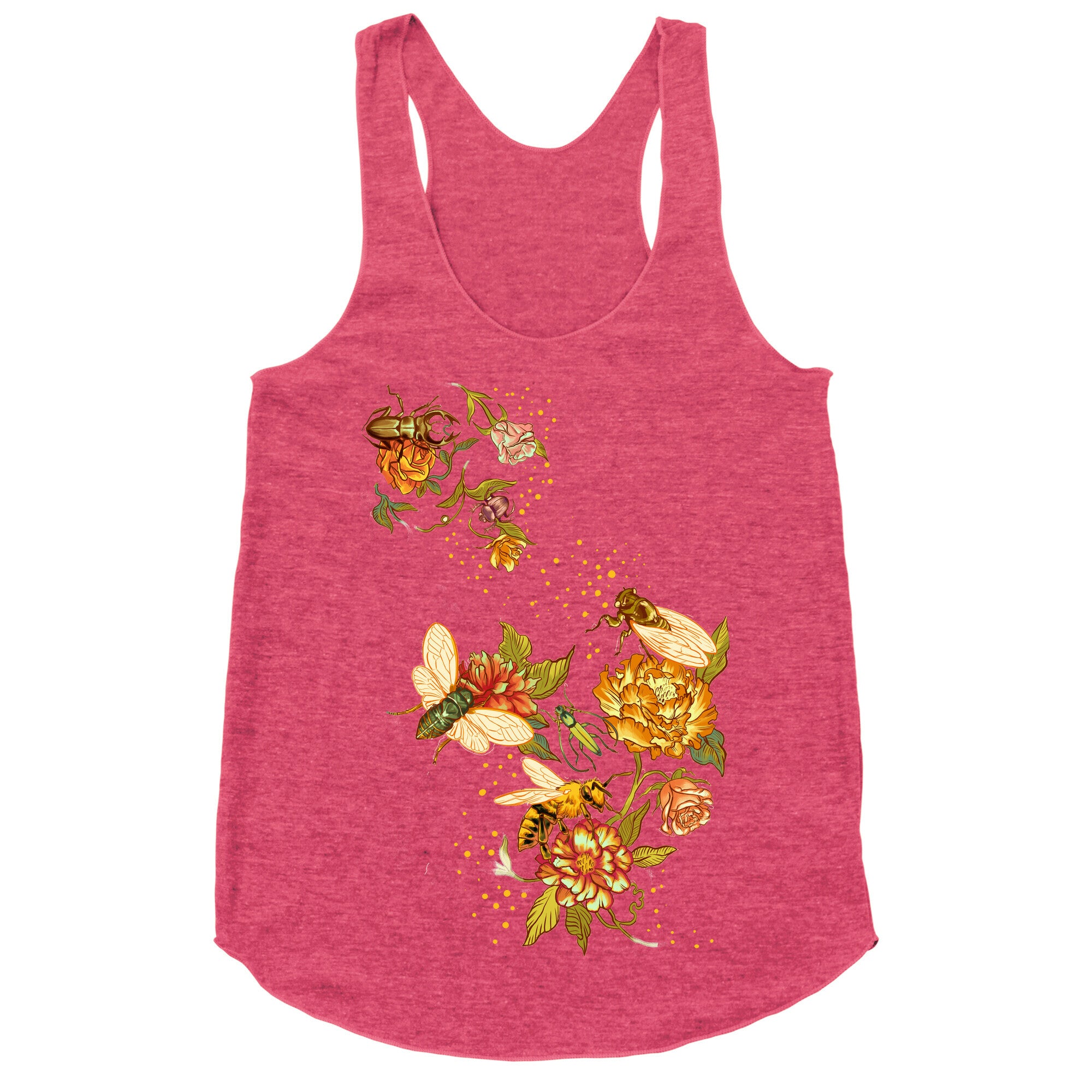 Florals & Insects Racerback Tank